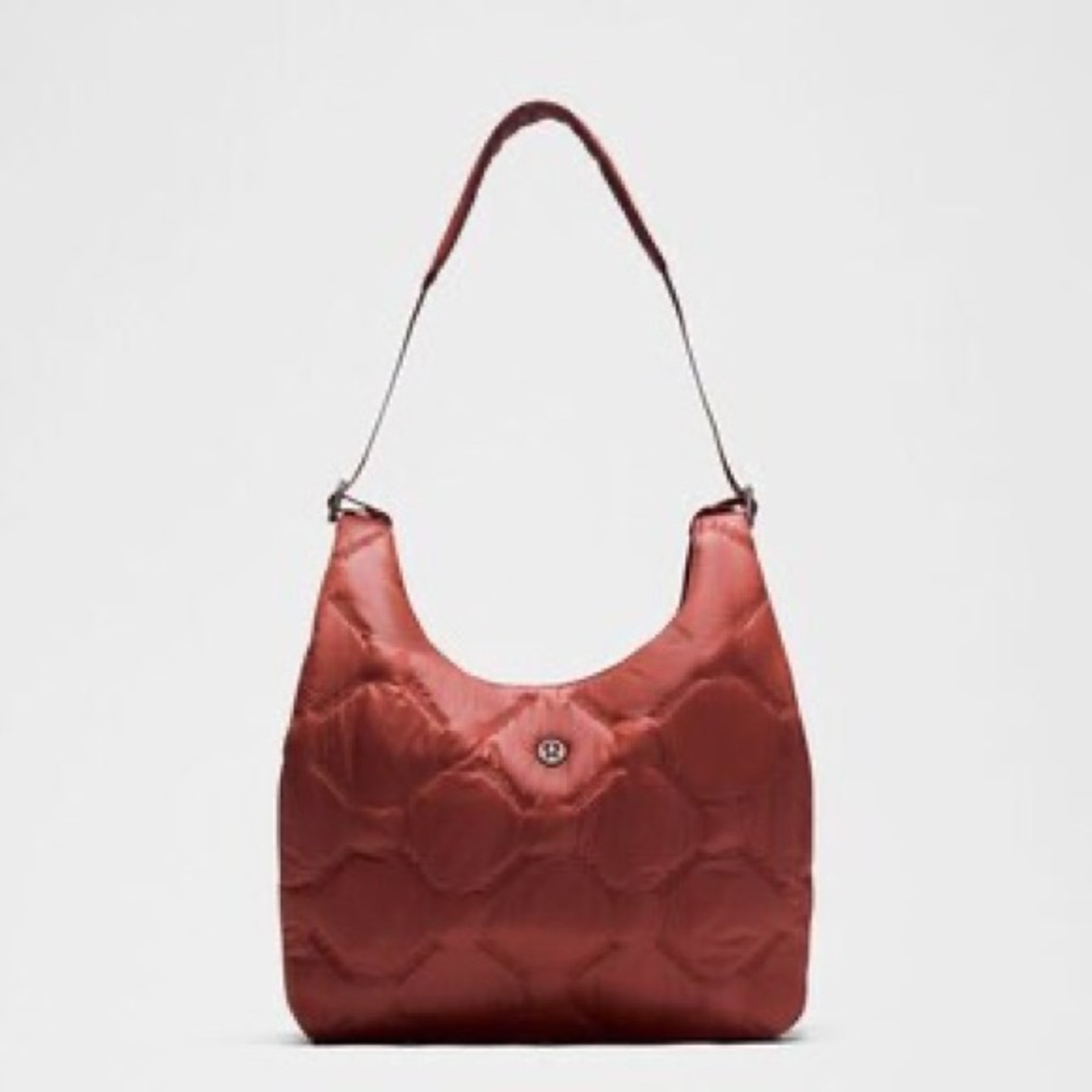 NWT Lululemon Quilty Pleasures Shoulder Bag Mini Rockwood Terracotta 5L